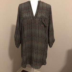 Long sleeve tunic, size XL